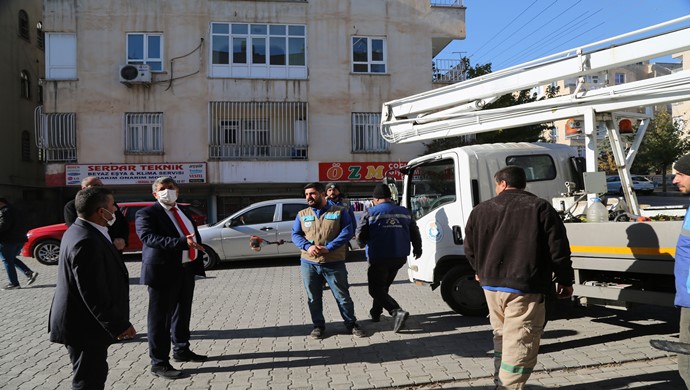 BAŞKAN CANPOLAT TALİMAT VERDİ, ÜST YÖNETİMİN TAMAMI SAHAYA İNDİ