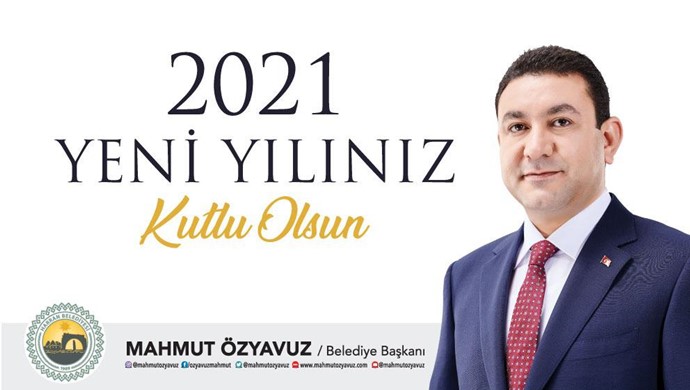 BAŞKAN ÖZYAVUZ’DAN YENİ YIL KUTLAMA MESAJI