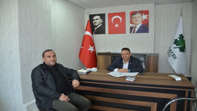 Nizip Spor Kulübü Başkanı Hüseyin YILMAZ, Mehmet Danaoğlu `nu Ziyaret Etti