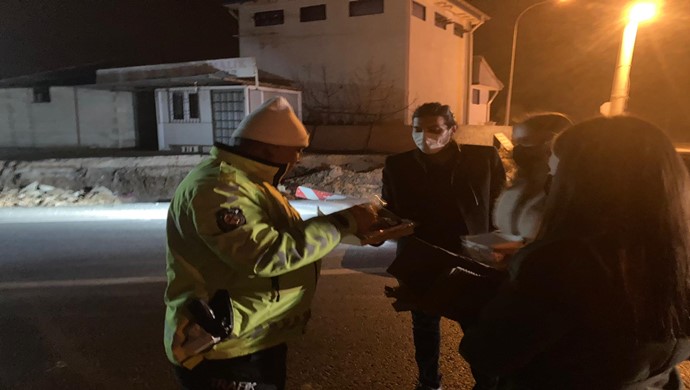 Tügva Nöbet Tutan Polisleri Unutmadı, Polisimizin Yanındayız…
