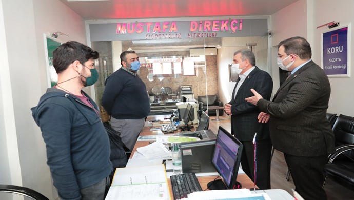 BAŞKAN BEYAZGÜL GEZİ ZİYARETLERİNİ SÜRDÜRÜYOR