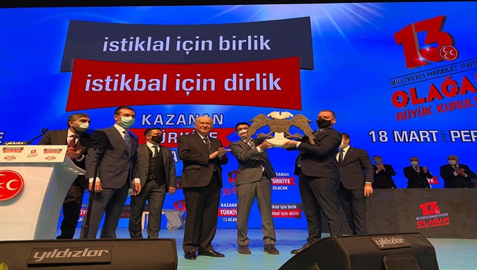 MHP Genel Başkanı Bahçeli, 1277 oyla yeniden Genel Başkan seçildi