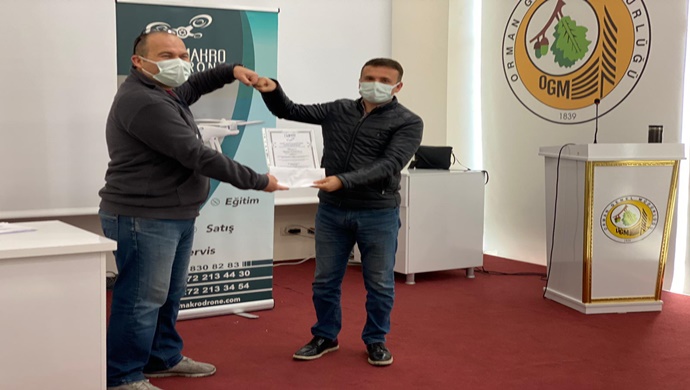 OBM’ye “Drone Pilotu” Sertifikaları verildi
