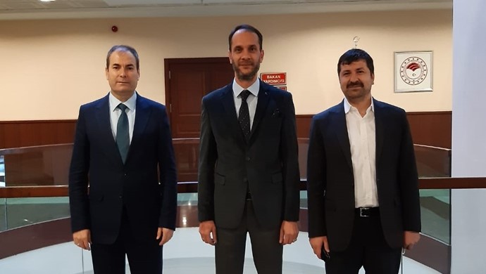 Mustafa Sungur Ülger `den Tarım ve Orman Bakanlığına Ziyaret