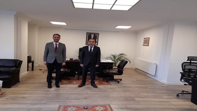 Mustafa Sungur Ülger `den TOKİ Başkan Yardımcısı Hakan Akbulut’a ziyaret