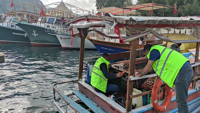 BÜYÜKŞEHİRDEN BİR İLK HALFETİ’DEKİ GEZİ TEKNELERİNE “TAKİP SİSTEMİ”