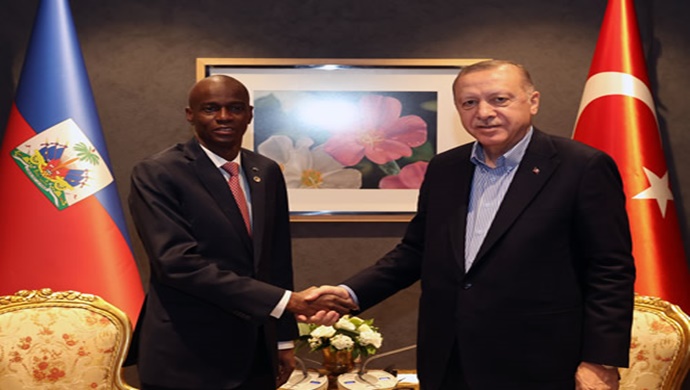 Cumhurbaşkanı Erdoğan, Haiti Cumhurbaşkanı Moise ile görüştü