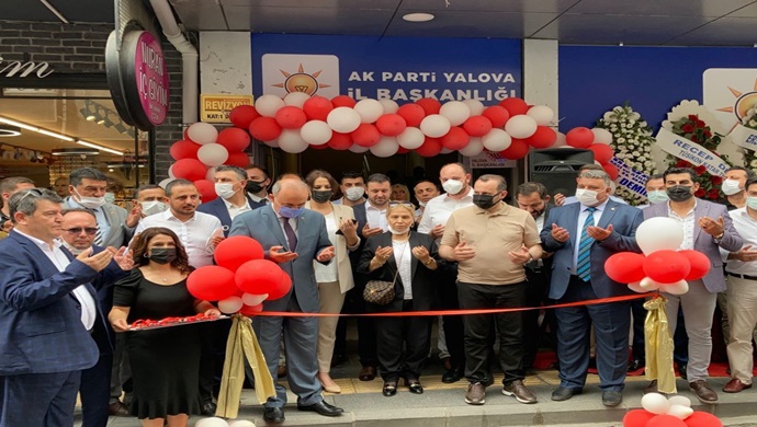 TÜSİKON YALOVA İL BAŞKANLIĞI BÜYÜK BİR COŞKU İLE AÇILDI