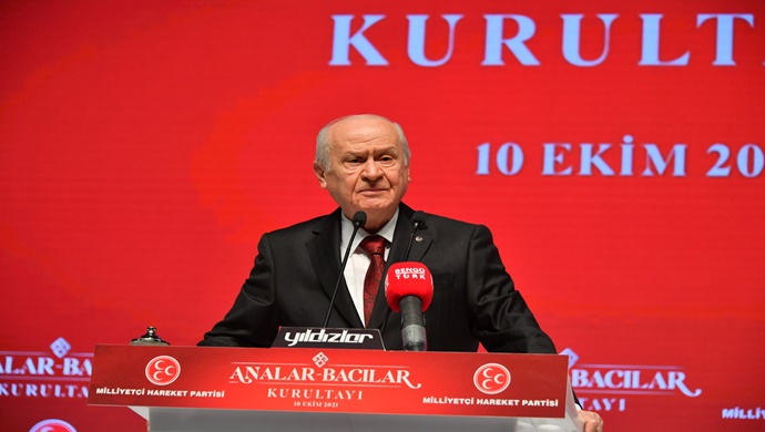 MHP GENEL BAŞKANI DEVLET BAHÇELİ’NİN”ANALAR BACILAR” KURULTAYINDA YAPTIĞI KONUŞMA