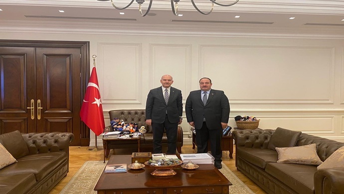 Viranşehir Belediye Başkanı Salih Ekinci, Bakan Soylu’ yu Viranşehir’e davet etti