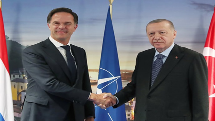 Cumhurbaşkanı Erdoğan, Hollanda Başbakanı Rutte ile bir araya geldi