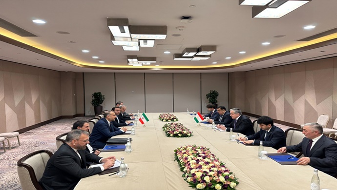 Meeting of Foreign Ministers of Tajikistan and Iran