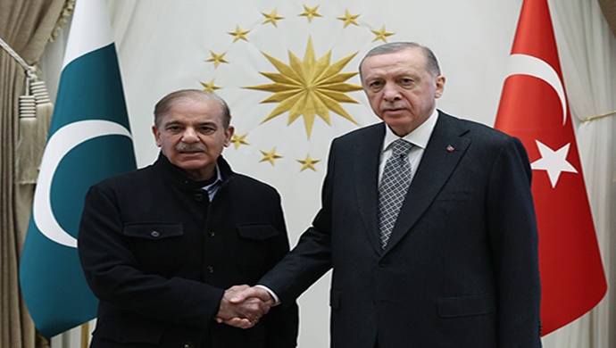 Cumhurbaşkanı Erdoğan, Pakistan Başbakanı Şerif ile görüştü