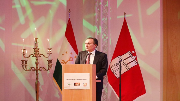 Celebration of International Navruz Holiday in Hamburg