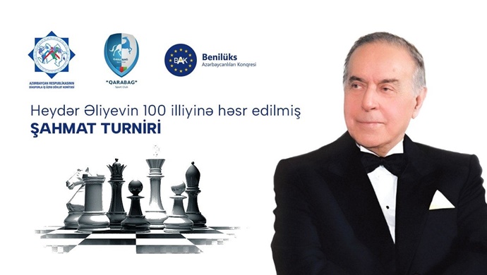 Rotterdamda Heydər Əliyevin 100 illiyinə həsr olunmuş şahmat turniri təşkil edilib