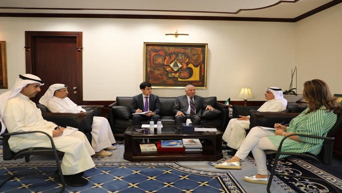 Meeting with Director General of the Kuwait Fund