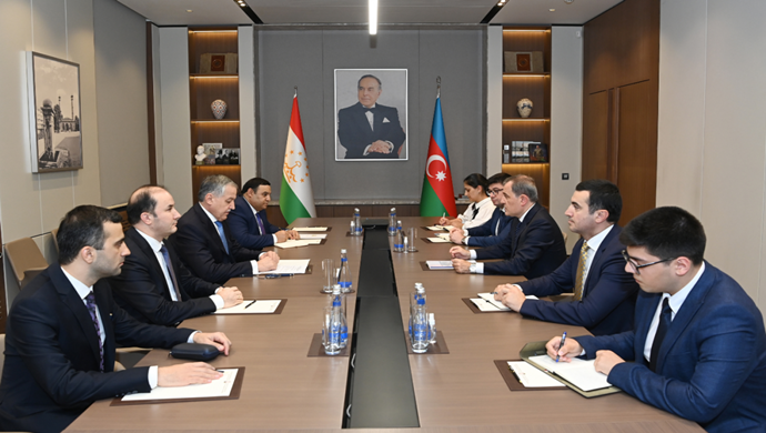 Meeting of the Foreign Ministers of Tajikistan and Azerbaijan