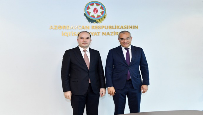 Meeting of Ambassador with the Minister of Economy of the Republic of Azerbaijan