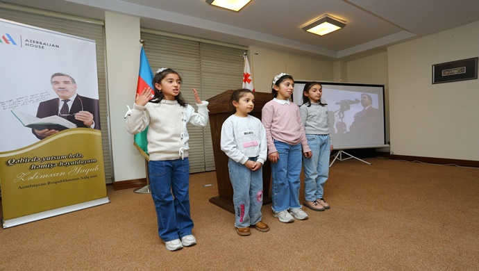 Marneulidəki “Azərbaycan Evi”ndə xalq şairi Zəlimxan Yaquba həsr olunmuş tədbir təşkil edilib