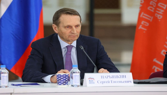 Sergey Narışkin, Birleşik Rusya parti projesi “Tarihsel Hafıza”nın öncelikli görevlerini özetledi