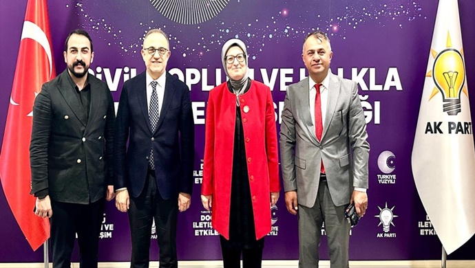 US-SEN Genel Başkanı Bekir Ayaz’dan AK Parti Genel Merkezi’nde Yoğun Diplomasi Trafiği: Diyarbakır Barış Kupası İçin Kritik Temaslar