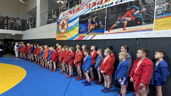 Birleşik Rusya partisinin “Güçlülerin Seçimi” projesi kapsamında Vladimir’de bir sambo turnuvası düzenlendi